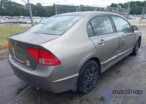 2008 Honda Civic Lx из США, поврежденный, VIN 2HGFA16538H322057